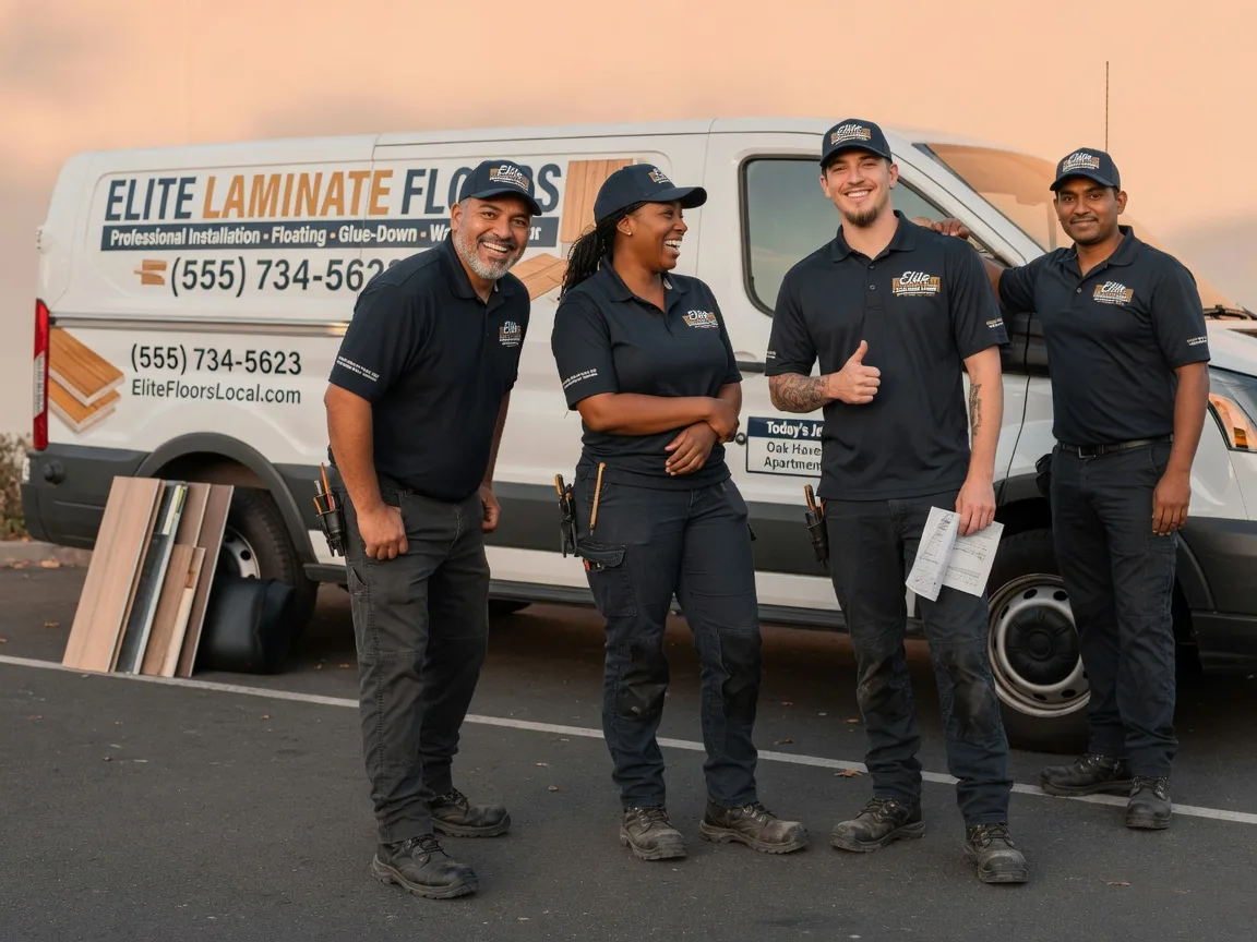 Laminate flooring installation company in Matherville, IL